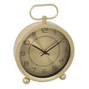 Ρολόι επιτραπέζιο χρυσό Φ15 Η19