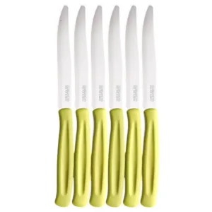 KAIMANO DINAMIK BISTECCA ΣΕΤ 6 ΜΑΧΑΙΡΙΑ ΤΡΑΠΕΖΙΟΥ ΟΔΟΝΤΩΤΑ 11εκ. ΠΡΑΣΙΝΟ – 218-Box in Thessaloniki