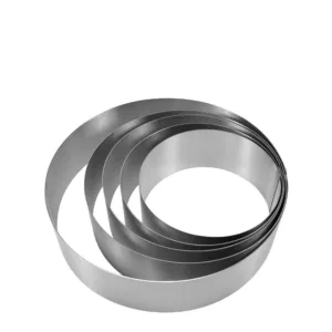 ΤΣΕΡΚΙ ΣΤΡΟΓΓΥΛΟ ΑΝΟΞΕΙΔΩΤΟ Ø28×5 εκ.-Box in Thessaloniki