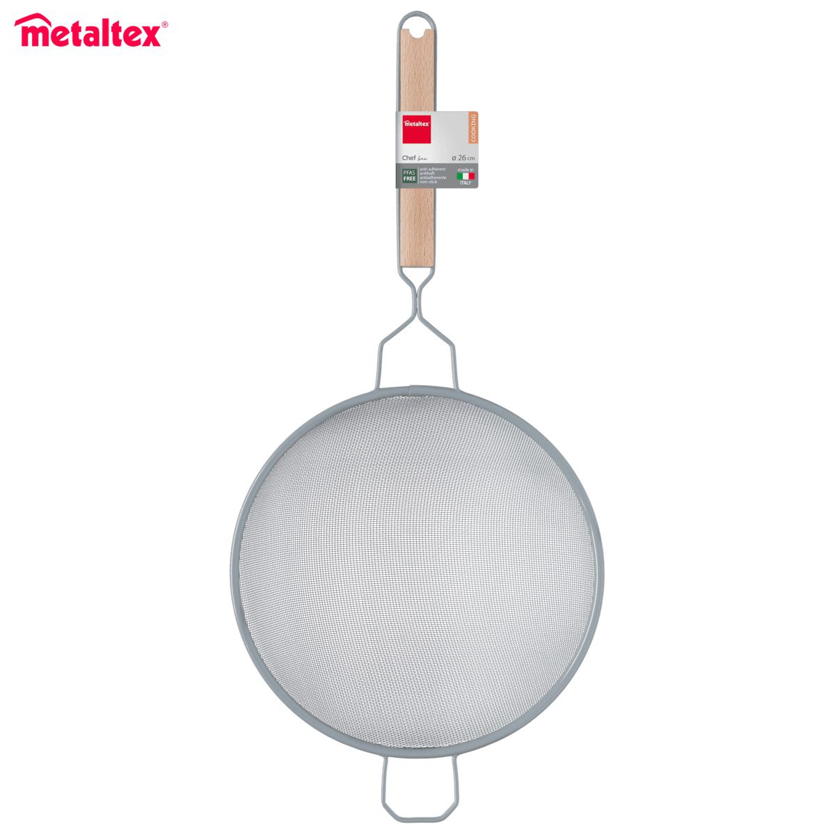 METALTEX CHEF LINE GREY ΕΠΑΓΓΕΛΜΑΤΙΚΟ ΣΟΥΡΩΤΗΡΙ 26/1 ΜΟΝΗ ΧΟΝΤΡΗ ΣΗΤΑ-Box in Thessaloniki