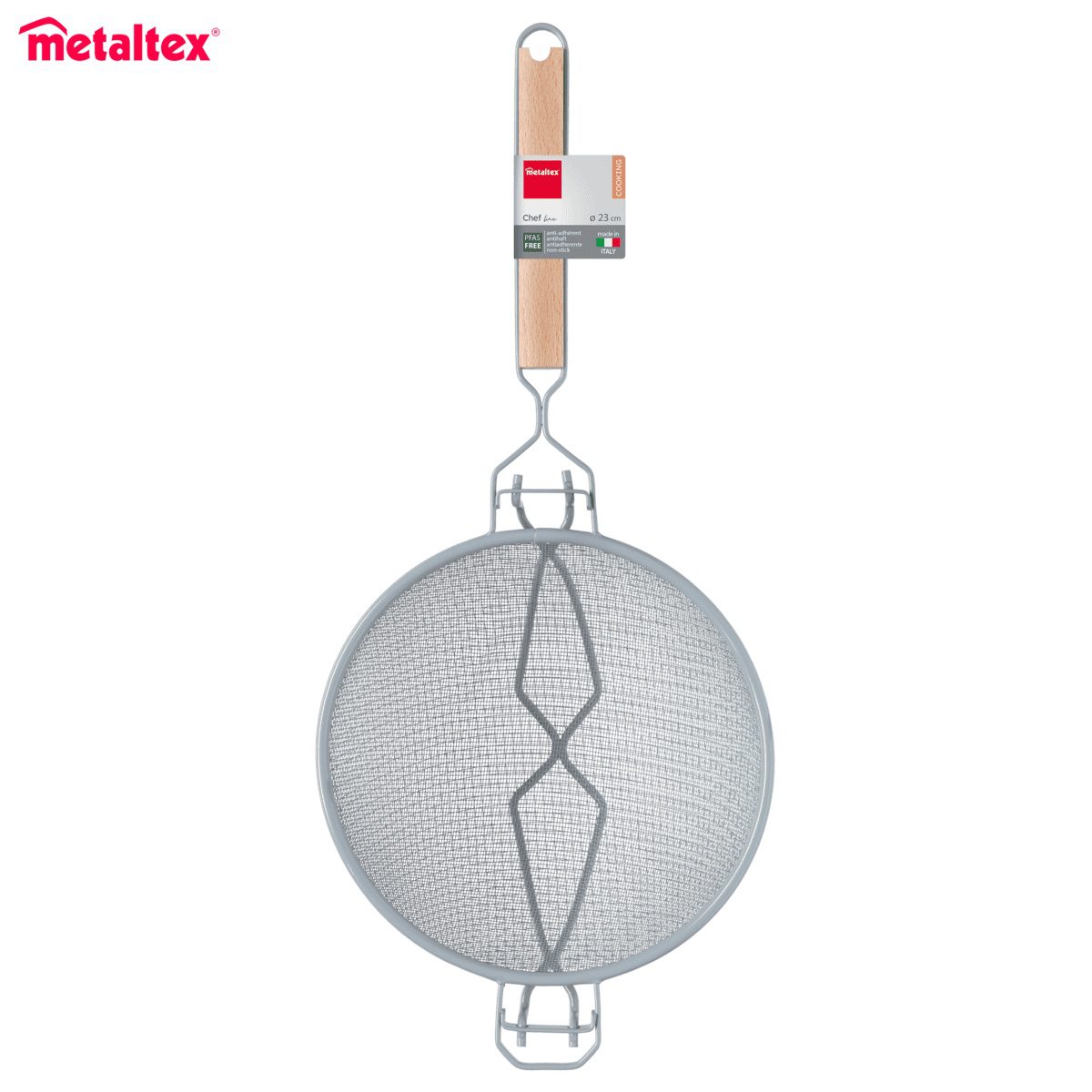 METALTEX CHEF LINE GREY ΕΠΑΓΓΕΛΜΑΤΙΚΟ ΣΟΥΡΩΤΗΡΙ 23/2 ΔΙΠΛΗ ΣΗΤΑ ΜΕ ΕΝΙΣΧΥΣΗ-Box in Thessaloniki
