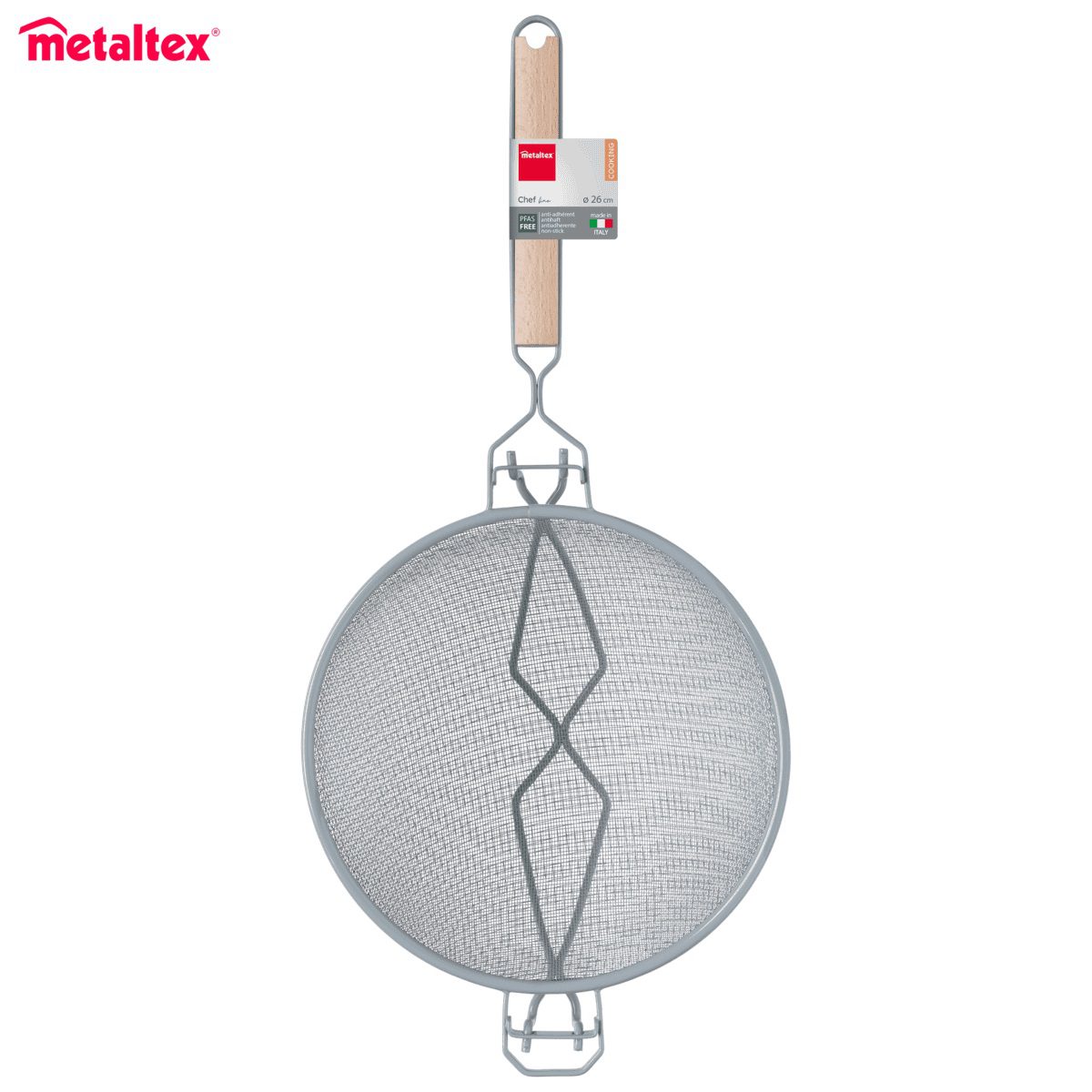 METALTEX CHEF LINE GREY ΕΠΑΓΓΕΛΜΑΤΙΚΟ ΣΟΥΡΩΤΗΡΙ 26/2 ΔΙΠΛΗ ΣΗΤΑ ΜΕ ΕΝΙΣΧΥΣΗ-Box in Thessaloniki