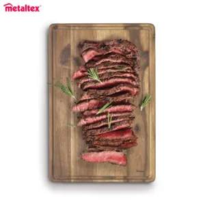 METALTEX ΕΠΙΦΑΝΕΙΑ ΚΟΠΗΣ & ΣΕΡΒΙΡΙΣΜΑΤΟΣ ΟΡΘΟΓΩΝΙΑ ΞΥΛΟ ΑΚΑΚΙΑΣ 39x26x2εκ.-Box in Thessaloniki