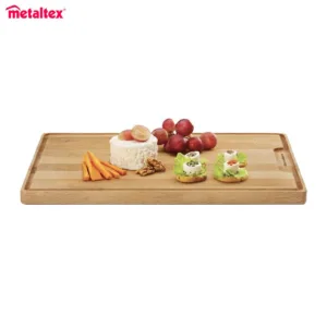 METALTEX ΕΠΙΦΑΝΕΙΑ ΚΟΠΗΣ & ΣΕΡΒΙΡΙΣΜΑΤΟΣ ΟΡΘΟΓΩΝΙΑ ΞΥΛΟ ΟΞΙΑΣ 40x28x2εκ.-Box in Thessaloniki