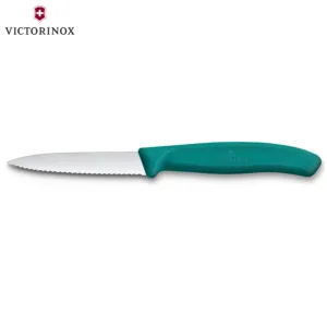 VICTORINOX SWISS CLASSIC ΜΑΧΑΙΡΙ ΜΥΤΕΡΟ ΟΔΟΝΤΩΤΟ 8εκ. ΠΡΑΣΙΝΟ – 6.7634.C1-Box in Thessaloniki