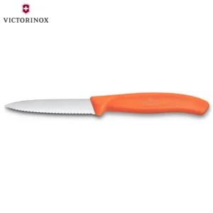 VICTORINOX SWISS CLASSIC ΜΑΧΑΙΡΙ ΜΥΤΕΡΟ ΟΔΟΝΤΩΤΟ 8εκ. ΠΟΡΤΟΚΑΛΙ – 6.7639.C1-Box in Thessaloniki