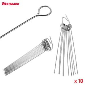 WESTMARK ΣΕΤ 10 ΣΟΥΒΛΑΚΙΑ ΑΝΟΞΕΙΔΩΤΑ 10εκ. – 10222270-Box in Thessaloniki