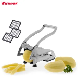 WESTMARK POMFRI-PERFECT ΠΑΤΑΤΟΚΟΠΤΗΣ ΑΝΟΞΕΙΔΩΤΟΣ ΜΕ 3 ΜΑΧΑΙΡΙΑ 12/10/9mm – 11812260-Box in Thessaloniki