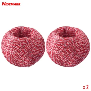 WESTMARK ΣΕΤ 2 ΣΠΑΓΓΟΣ ΜΑΓΕΙΡΙΚΗΣ ΛΕΥΚΟΣ-ΚΟΚΚΙΝΟΣ 2x60m +175°C – 15192260-Box in Thessaloniki