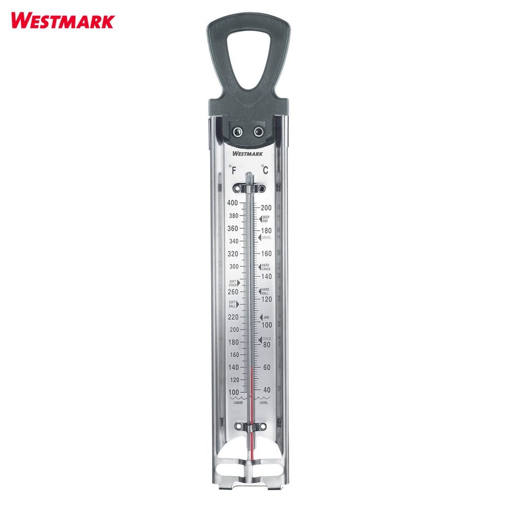 WESTMARK ΘΕΡΜΟΜΕΤΡΟ ΖΑΧΑΡΗΣ 40°C +200°C ΑΝΟΞΕΙΔΩΤΟ 30.4×5.1εκ. – 40772260-Box in Thessaloniki
