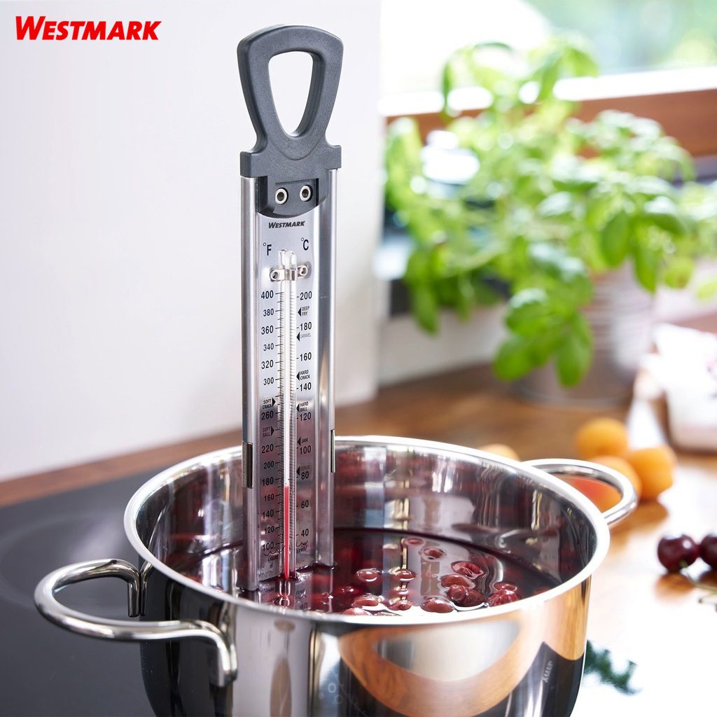 WESTMARK ΘΕΡΜΟΜΕΤΡΟ ΖΑΧΑΡΗΣ 40°C +200°C ΑΝΟΞΕΙΔΩΤΟ 30.4×5.1εκ. – 40772260-Box in Thessaloniki