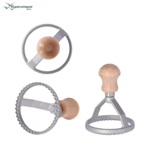 EPPICOTISPAI ΚΟΦΤΗΣ RAVIOLI ΑΛΟΥΜΙΝΙΟΥ ΣΤΡΟΓΓΥΛΟΣ 8.2×10εκ. – 32/SG-Box in Thessaloniki