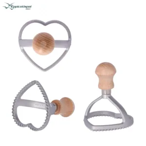 EPPICOTISPAI ΚΟΦΤΗΣ RAVIOLI ΑΛΟΥΜΙΝΙΟΥ ΚΑΡΔΙΑ 9×8.8×10εκ. -30/C/SG-Box in Thessaloniki