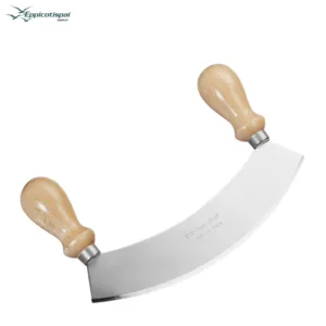 EPPICOTISPAI ΜΑΧΑΙΡΙ MEZZALUNA ΞΥΛΙΝΕΣ ΛΑΒΕΣ 24.7×15.5εκ. – Νο12-Box in Thessaloniki