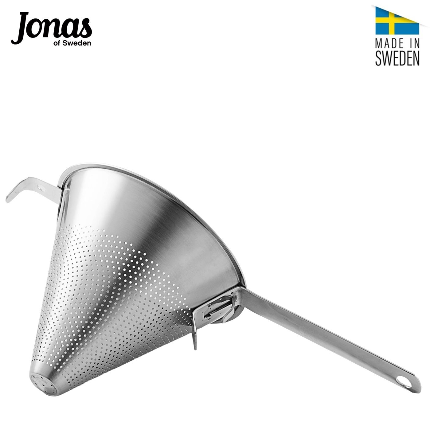 JONAS ΣΟΥΡΩΤΗΡΙ ΚΩΝΙΚΟ (CHINOIS) ΑΝΟΞΕΙΔΩΤΟ 18/10 – ø18.5x39x16εκ. 515023-Box in Thessaloniki