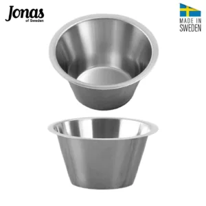 JONAS ΜΠΩΛ ΚΩΝΙΚΟ 200ml ΑΝΟΞΕΙΔΩΤΟ 18/10 – ø10×5εκ.  513002-Box in Thessaloniki