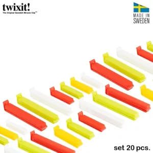 TWIXIT ΣΕΤ20 ΚΛΙΠ ΣΑΚΟΥΛΑΣ (6εκ. Χ 15τεμ. – 11εκ. Χ 5τεμ.)  49043-10-Box in Thessaloniki