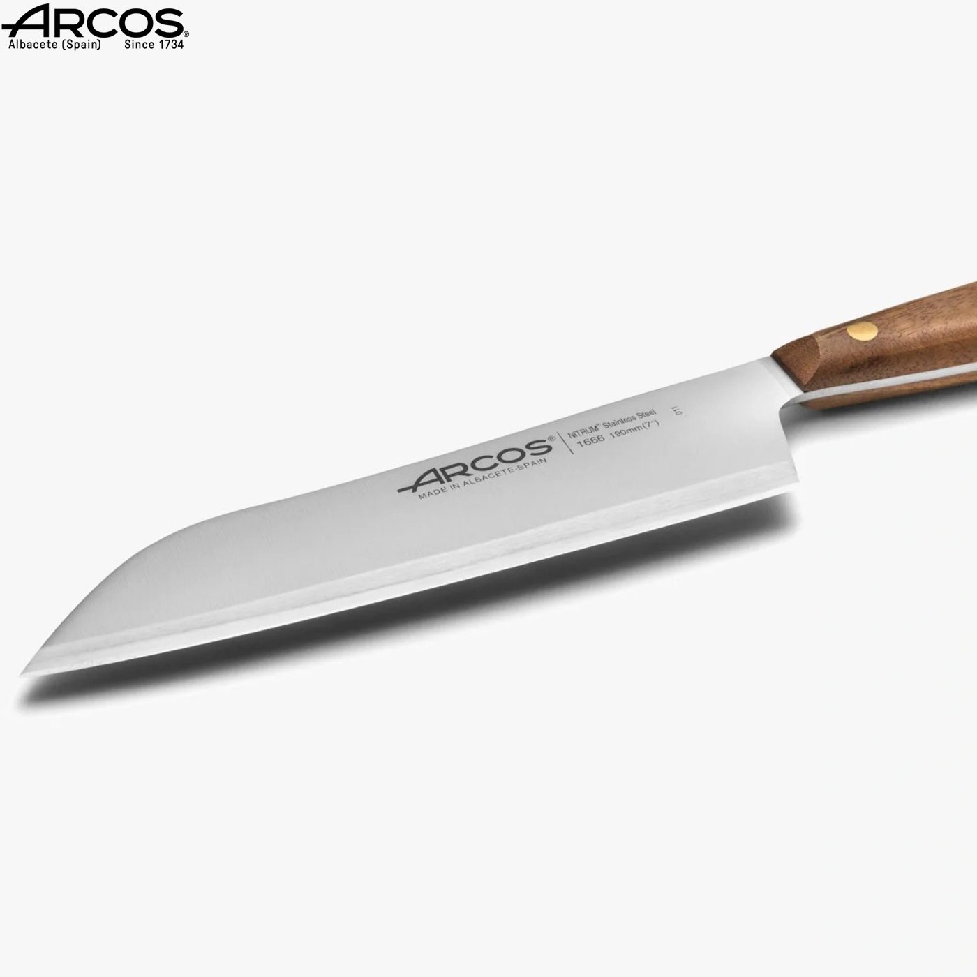ARCOS NORDIKA ΜΑΧΑΙΡΙ SANTOKU 19 εκ. ΞΥΛΙΝΗ ΛΑΒΗ-Box in Thessaloniki