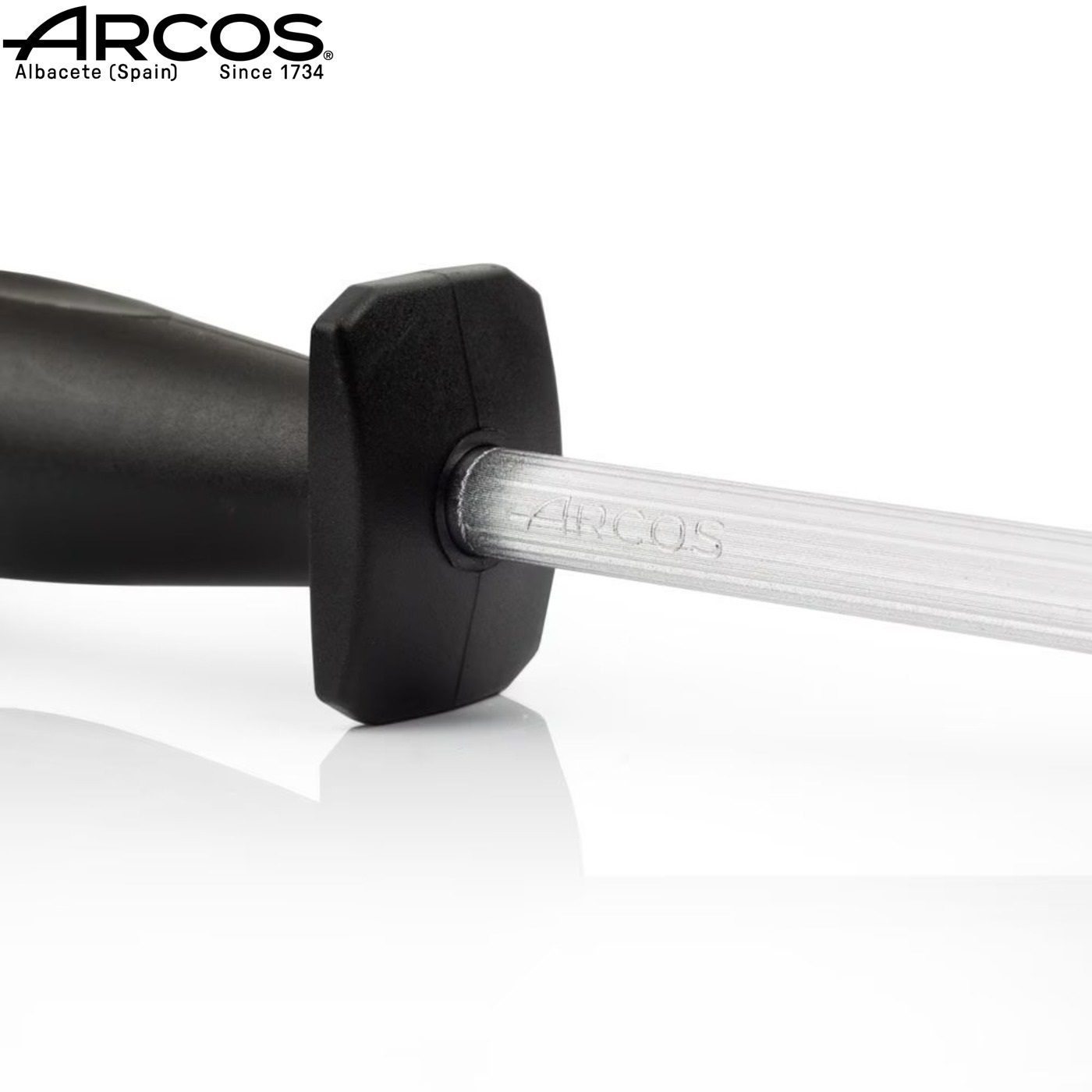 Arcos μασατι στρογγυλο carbon-chrome 25εκ. ø10mm μαυρη λαβη | 059.278400 - Image 4
