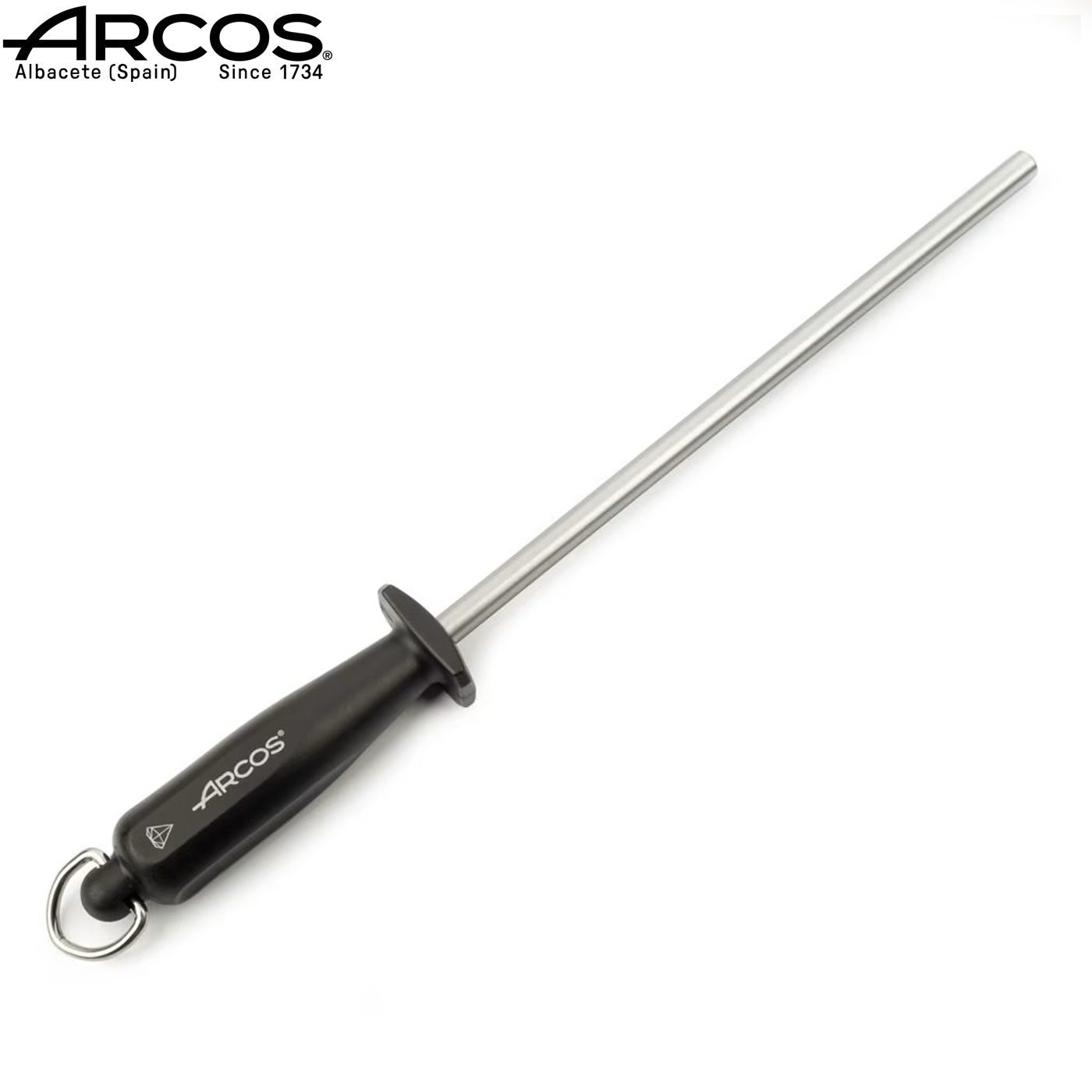 ARCOS ΜΑΣΑΤΙ ΣΤΡΟΓΓΥΛΟ CARBON DIAMOND 23εκ. ΜΑΥΡΗ ΛΑΒΗ-Box in Thessaloniki