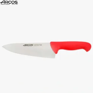 ARCOS 2900 ΜΑΧΑΙΡΙ CHEF ΦΑΡΔΥ 20 εκ. ΚΟΚΚΙΝΗ ΛΑΒΗ-Box in Thessaloniki