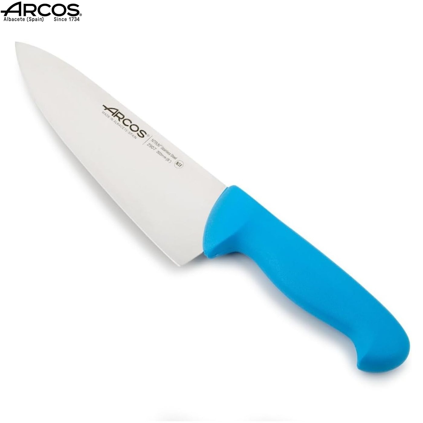ARCOS 2900 ΜΑΧΑΙΡΙ CHEF ΦΑΡΔΥ 20 εκ. ΜΠΛΕ ΛΑΒΗ-Box in Thessaloniki