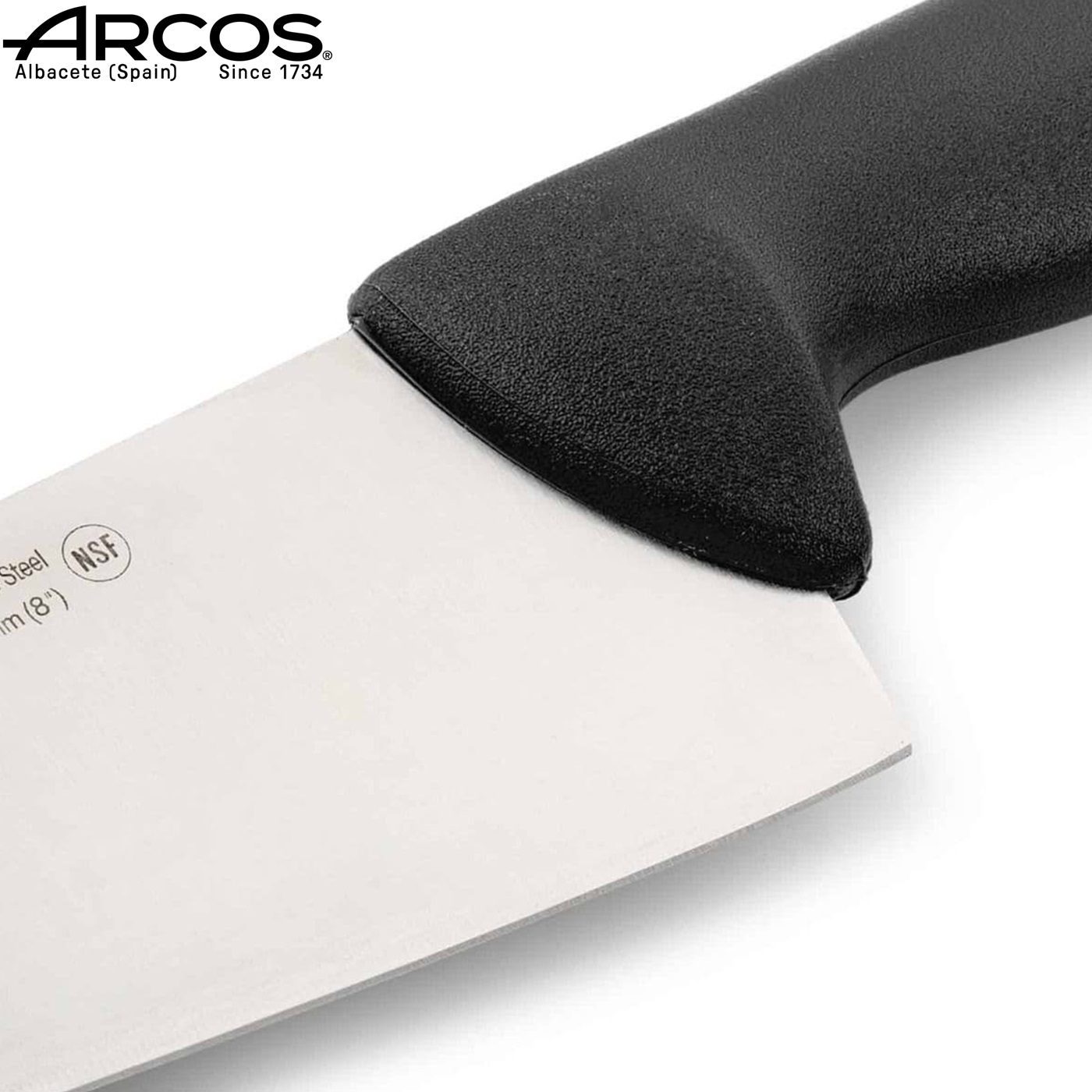 ARCOS 2900 ΜΑΧΑΙΡΙ CHEF ΦΑΡΔΥ 20εκ. ΜΑΥΡΗ ΛΑΒΗ-Box in Thessaloniki