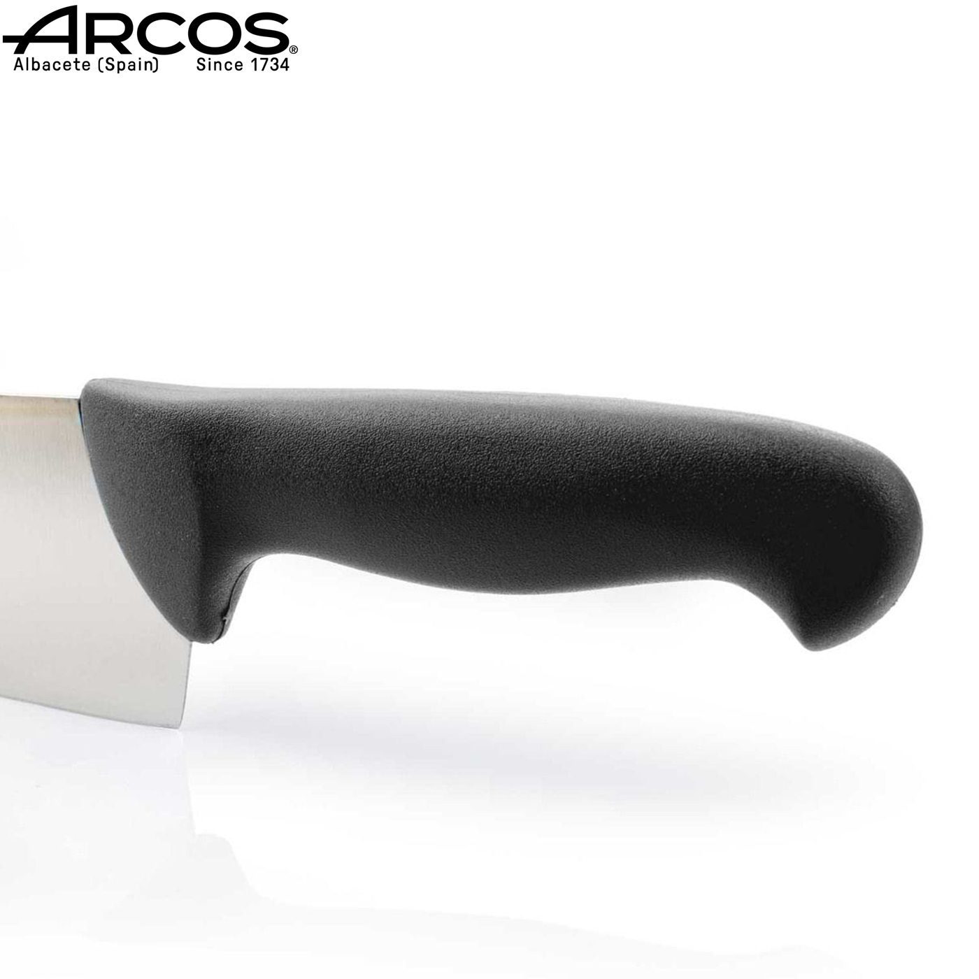 Arcos 2900 μαχαιρι chef φαρδυ 20εκ. μαυρη λαβη | 059.290725 - Image 4