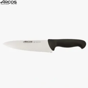 ARCOS 2900 ΜΑΧΑΙΡΙ CHEF ΦΑΡΔΥ ΟΔΟΝΤΩΤΟ 20 εκ. ΜΑΥΡΗ ΛΑΒΗ-Box in Thessaloniki