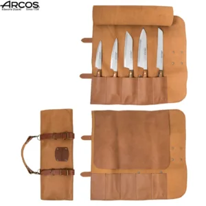 ARCOS ΔΕΡΜΑΤΙΝΗ ΘΗΚΗ ΜΕΤΑΦΟΡΑΣ ΜΑΧΑΙΡΙΩΝ 5 ΘΕΣΕΩΝ 46 x 27.5 εκ.-Box in Thessaloniki