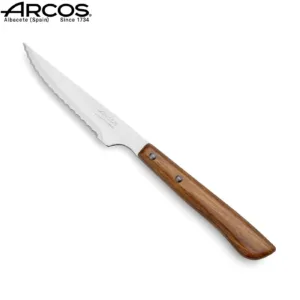 ARCOS FOREST ΜΑΧΑΙΡΙ STEAK ΜΙΚΡΟΔΟΝΤΩΤΟ 10.5εκ. ΛΑΒΗ ΛΕΥΚΑΣ-Box in Thessaloniki