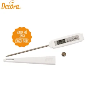 DECORA ΨΗΦΙΑΚΟ ΘΕΡΜΟΜΕΤΡΟ (ΑΚΙΔΑ 11.5εκ.) -50° +300°C 21.2×2εκ.-Box in Thessaloniki