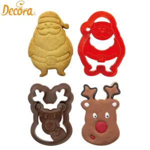 DECORA ΣΕΤ2 ΠΛΑΣΤΙΚΑ ΚΟΥΠΑΤ ΑΓΙΟΣ ΒΑΣΙΛΗΣ 8x5x2εκ. ΤΑΡΑΝΔΟΣ 8×7.6×2εκ.-Box in Thessaloniki