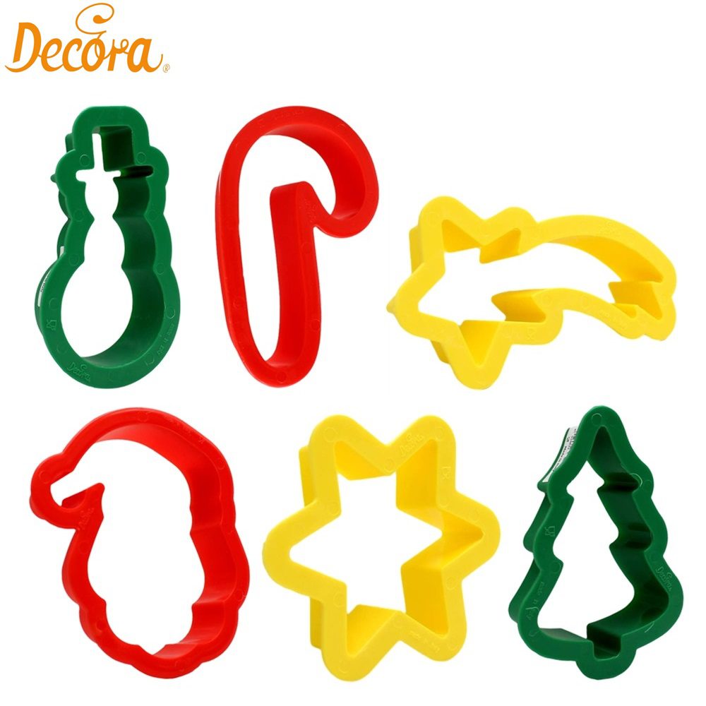 DECORA ΣΕΤ60ΤΕΜ. ΧΡΙΣΤΟΥΓΕΝΝΙΑΤΙΚΑ ΚΟΥΠΑΤ (6 ΣΧΕΔΙΑ) ΣΕ ΕΚΘΕΤΗΡΙΟ ΠΡΟΒΟΛΗΣ-Box in Thessaloniki