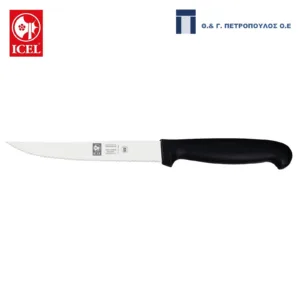 ICEL PRATICA ΜΑΧΑΙΡΙ ΣΠΑΘΑΚΙ ΟΔΟΝΤΩΤΟ 15εκ. ΜΑΥΡΗ ΛΑΒΗ-Box in Thessaloniki