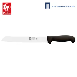 ICEL PRATICA ΜΑΧΑΙΡΙ ΨΩΜΙΟΥ 18εκ. ΜΑΥΡΗ ΛΑΒΗ-Box in Thessaloniki