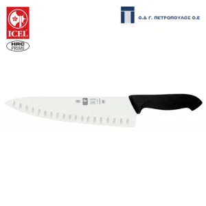 ICEL HORECA PRIME ΜΑΧΑΙΡΙ CHEF 25εκ. ΜΕ ΑΥΛΑΚΙΑ ΜΑΥΡΗ ΛΑΒΗ-Box in Thessaloniki