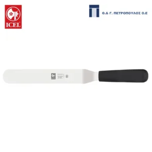 ICEL ΣΠΑΤΟΥΛΑ OFFSET ΖΑΧΑΡΟΠΛΑΣΤΙΚΗΣ 15εκ. ΜΑΥΡΗ ΛΑΒΗ-Box in Thessaloniki