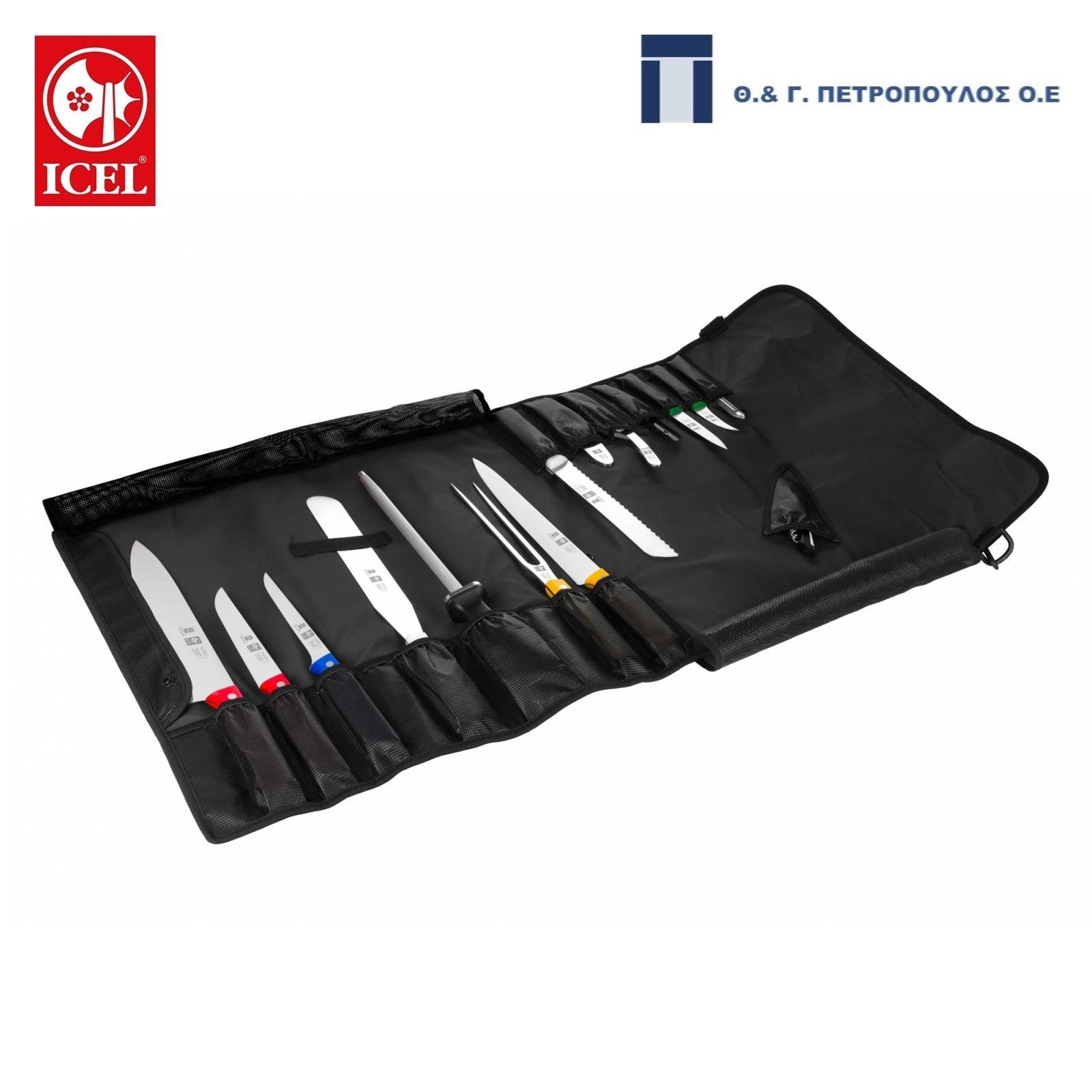 ICEL ΘΗΚΗ ΜΑΧΑΙΡΙΩΝ ΡΟΛΟ 15 ΘΕΣΕΩΝ-Box in Thessaloniki