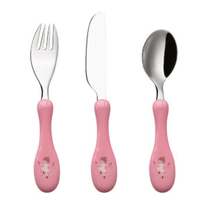 Cryspo Trio Βρεφικό Σετ Μαχαιροπίρουνα Ballerina από Μέταλλο σε κουτί δώρου 3τμχ 45.100.334 - Box In Θεσσαλονίκη - 25ης Μαρτίου 111