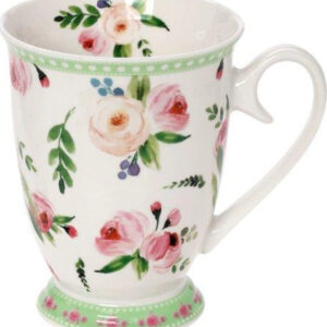 Cryspo Trio Κούπα Πορσελάνης Primavera Green 330ml | 28.097.25 – Floral Porcelain Mug - Box In Θεσσαλονίκη - 25ης Μαρτίου 111
