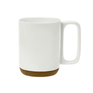 Cryspo Trio Κούπα Πορσελάνης Λευκή 'Cork Mug' 300ml με Βάση από Φελλό 10.073.25 - Box In Θεσσαλονίκη - 25ης Μαρτίου 111