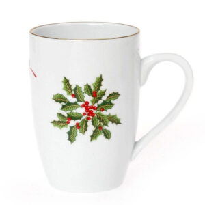 Cryspo Trio Χριστουγεννιάτικη Κούπα Πορσελάνινη Λευκή Noel 380ml 06.243.25 - Box In Θεσσαλονίκη - 25ης Μαρτίου 111