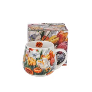 Duo Κούπα Barrel 430ml "Tulips" από Πορσελάνη Fine China | 070.954460 – Floral Tulip Mug - Box In Θεσσαλονίκη - 25ης Μαρτίου 111