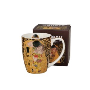 Duo Κούπα Classic 360ml "The Kiss Brown" Gustav Klimt από Πορσελάνη | 070.972464 – Art Gallery Collection Mug - Box In Θεσσαλονίκη - 25ης Μαρτίου 111