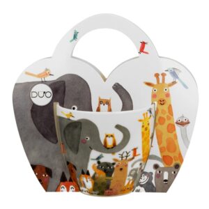 Duo Κούπα Πορσελάνης 460ml "Animals" σε Sleeve Συσκευασία Δώρου | 070.966784 – Large Safari Animals Mug - Box In Θεσσαλονίκη - 25ης Μαρτίου 111