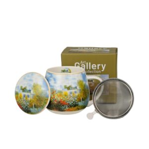 Duo Κούπα με Φίλτρο & Καπάκι 430ml "Garden at Argenteuil" Claude Monet | 070.960386 – Porcelain Tea Infuser Mug - Box In Θεσσαλονίκη - 25ης Μαρτίου 111