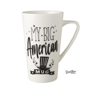 Dutch Rose Κούπα πορσελάνης 510ml "My big American Mug"  XXL DR175535 - Box In Θεσσαλονίκη - 25ης Μαρτίου 111