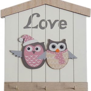 Etoile Κλειδοθήκη Τοίχου Ξύλινη 21x23cm LL-752 - Box In Θεσσαλονίκη - 25ης Μαρτίου 111