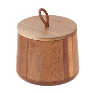 Δοχείο acacia με καπάκι Φ11 Η9cm 06.67200167